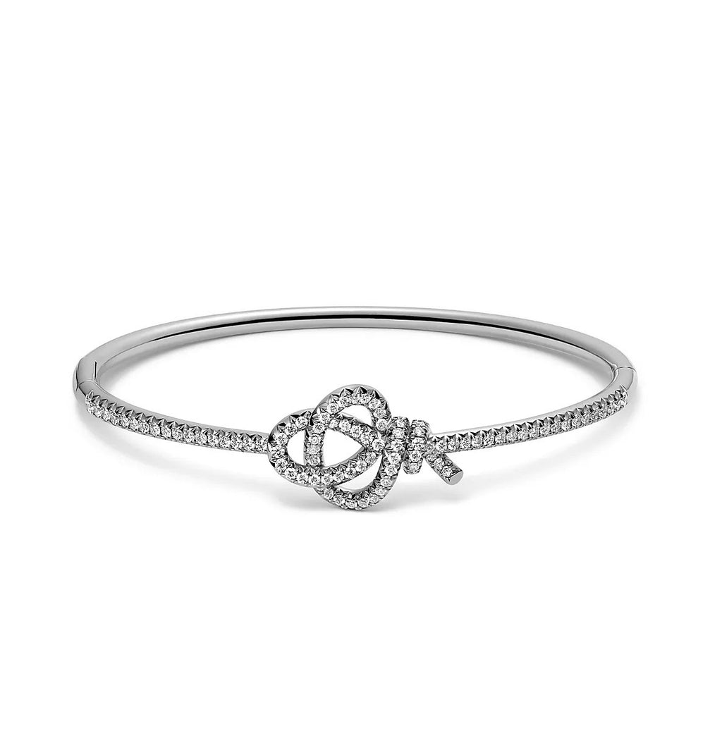 Stunning Diamond Knot Key Bracelet