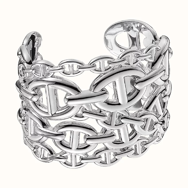Chaine D’Ancre Enchainee Cuff Bracelet