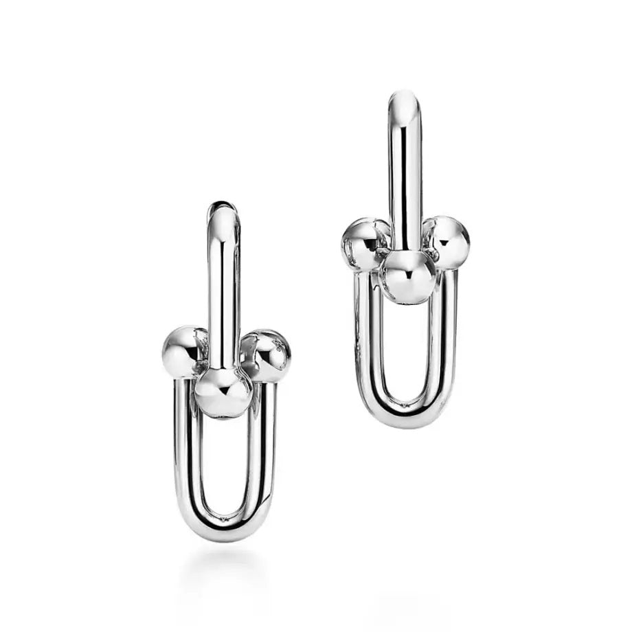 Vintage Hardwear Medium Link Earrings