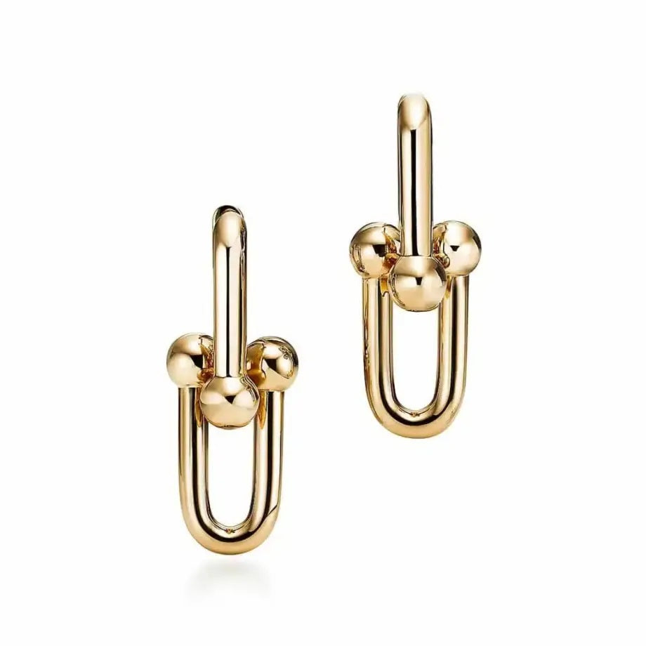 Vintage Hardwear Medium Link Earrings
