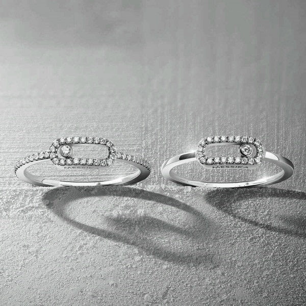 Beautiful Stackable Moving Diamond Ring