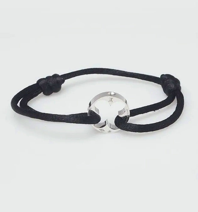 Retro Silk Rope Empreinte Bracelet