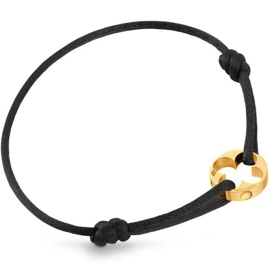 Retro Silk Rope Empreinte Bracelet