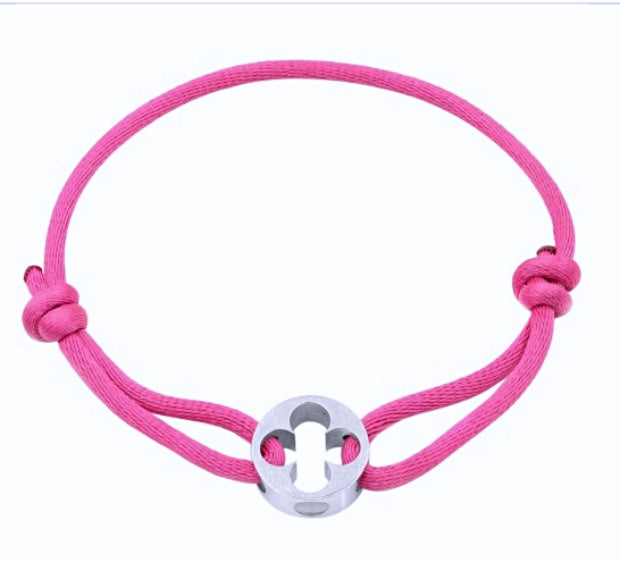 Retro Silk Rope Empreinte Bracelet