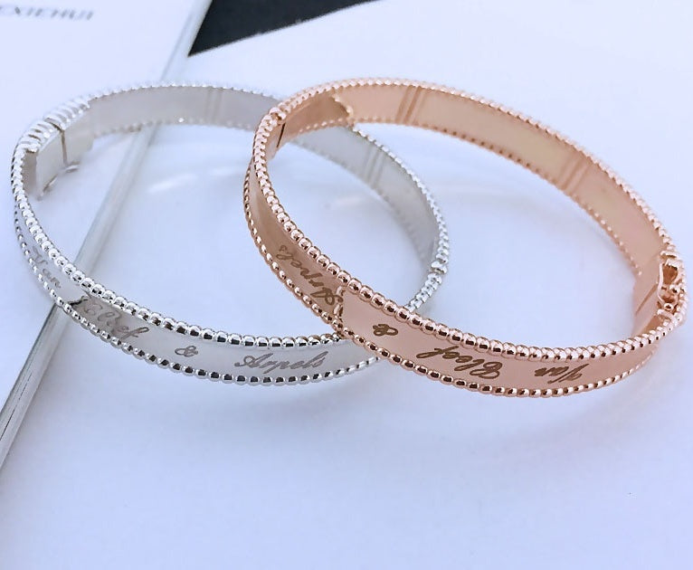 Stunning Perlee Signature Bracelet And Ring Set
