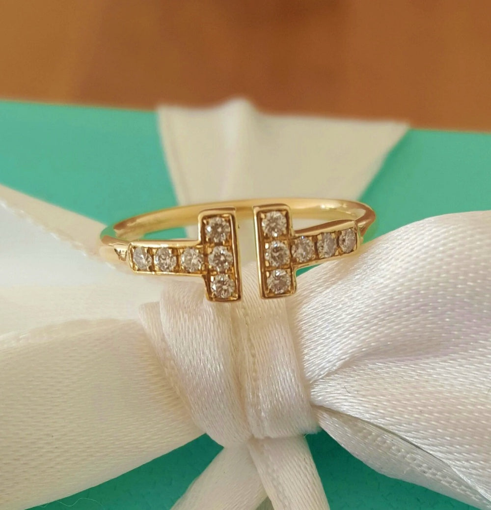 Open Double T Bar Adjustable Wire Ring